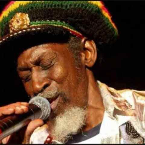 the reggae legend on stage